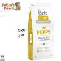 بريت كير اكل جاف للجرو بلحم الضأن والارز 12كج Brit...