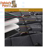 غطاء للمقعد الأمامي (برتقالي) ، متين ضد الطين والف...