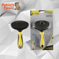 جيمبورن فرشاة تنظيف القطط والكلاب وإزالة الشعر الم...