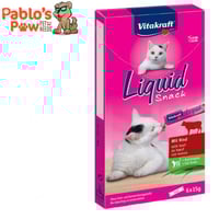 فيتاكرافت سناك سائل للقطط بلحم البقر و الاعشاب 6 ×...