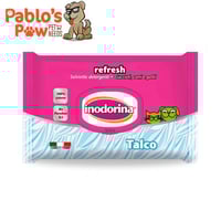 اندورينا مناديل رطبة - تالك للكلاب والقطط 100 مندي...