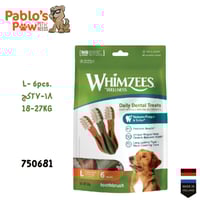 ويمزيز مكافاة للكلاب - فرشاة اسنان كبير ٦ قطع