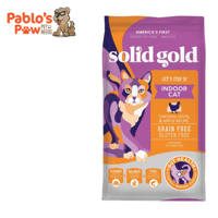 سوليد جولد - لتس ستاي اندوور للقطط البالغة والكيتي...