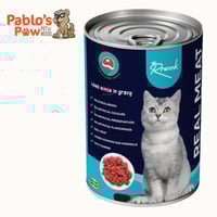 رانك طعام رطب للقطط البالغة بنكهة لحم ضأن مفروم في...