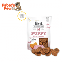 بريت مكافأة للجراء - ديك رومي 80جم Brit Jerky Pupp...