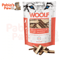 وولف مكافآت ساندويتش سمك السلمون للكلاب و القطط 10...
