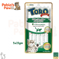 مكافآت تورو للقطط تونا وسمك القد مع الجلوكوزامين ل...