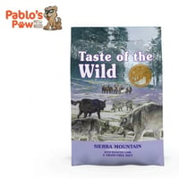 تيست اوف ذا وايلد وصفة جبل سييرا للكلاب مع لحم ضأن...