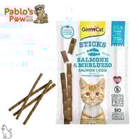 جيم كات مكافآت عيدان السلمون وسمك القد للقطط 25 جر...