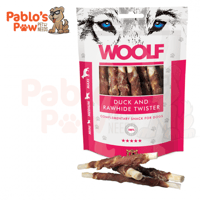 وولف مكافآت البط المغطى بالجلد للكلاب 100جم W37