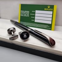 طقم قلم مع كبك رولكس