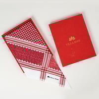 شماغ فيلا روز أحمر B-2