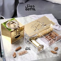 صندوق عود ذهبي