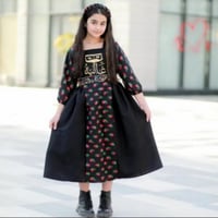 فستان اسودبناتي