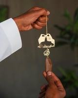 تعليقه سياره دعاء استودعتك الله مع الاسم