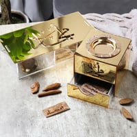 صندوق عود ذهبي