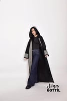 فروه أسود نمط شانيل