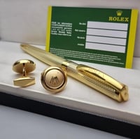 طقم قلم مع كبك رولكس