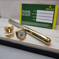 طقم قلم مع كبك رولكس