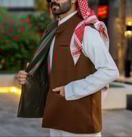 سديري جلد بني لونين