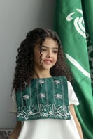 فستان اليوم الوطني السعودي شعار المملكه