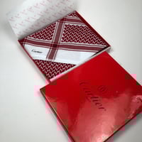 شماغ كارتير كلاسيك احمر