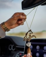 تعليقه سياره حصان دعاء بالاسم عودمروكي فاخر