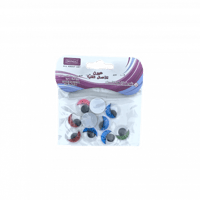 عيون مع رموش للأعمال الفنية 2 سم