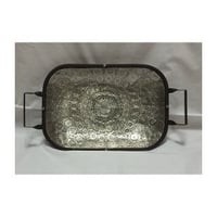 صينية حديد محفور