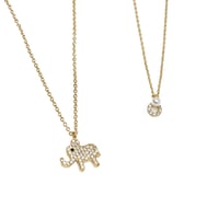 سلسال Elephant ذهبي