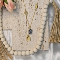 سلسال ذهبي و فضي