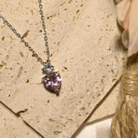 سلسال قلب وردي P