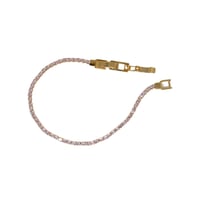 اسوارة تنس وردي(ذهبي)