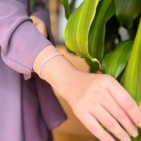 اسوارة تنس وردي(فضي)