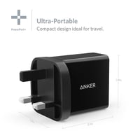 شاحن جداري أنكر بمنفذ واحد يدعم تقنية الشحن السريع...