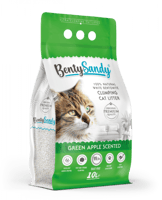 رمل قطط بيبي تفاح 10 لتر benty