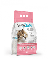 رمل قطط بيبي باودر 10 لتر benty