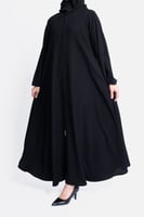 عباية كلوش من الكريب