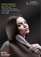 فرشاة تصفيف الشعر 2 في 1 من توفينر: متعددة الاستخد...