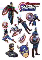 ستيكر كابتن امريكا ( Captain America )