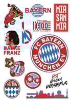 ستيكر نادي بايرن ميونيخ الألماني