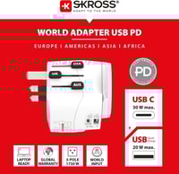 سكروس محول طاقة عالمي AC30PD