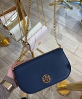 شنطة tory burch كحلي حجم سمول