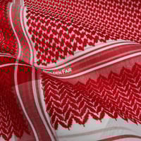 شماغ GOLDEN FAIR الأحمر