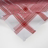 شماغ هاشتاق الأحمر