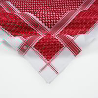 شماغ هاشتاق الأحمر