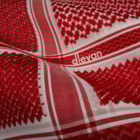 شماغ dlevan الأحمر