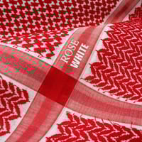 شماغ ROSE WHITE الأحمر