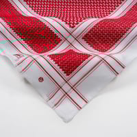 شماغ هاشتاق الأحمر