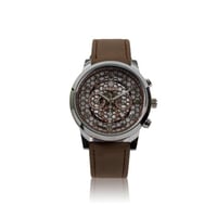 ساعة رجالية بني كاجول